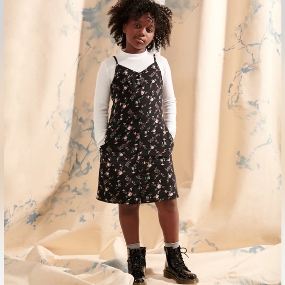 Abercrombie Kids Cami Floral Dress with pockets size 13/14 Girls - Picture 2 of 5